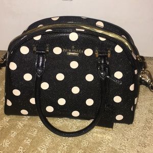 Classic Kate spade purse with long and short strap